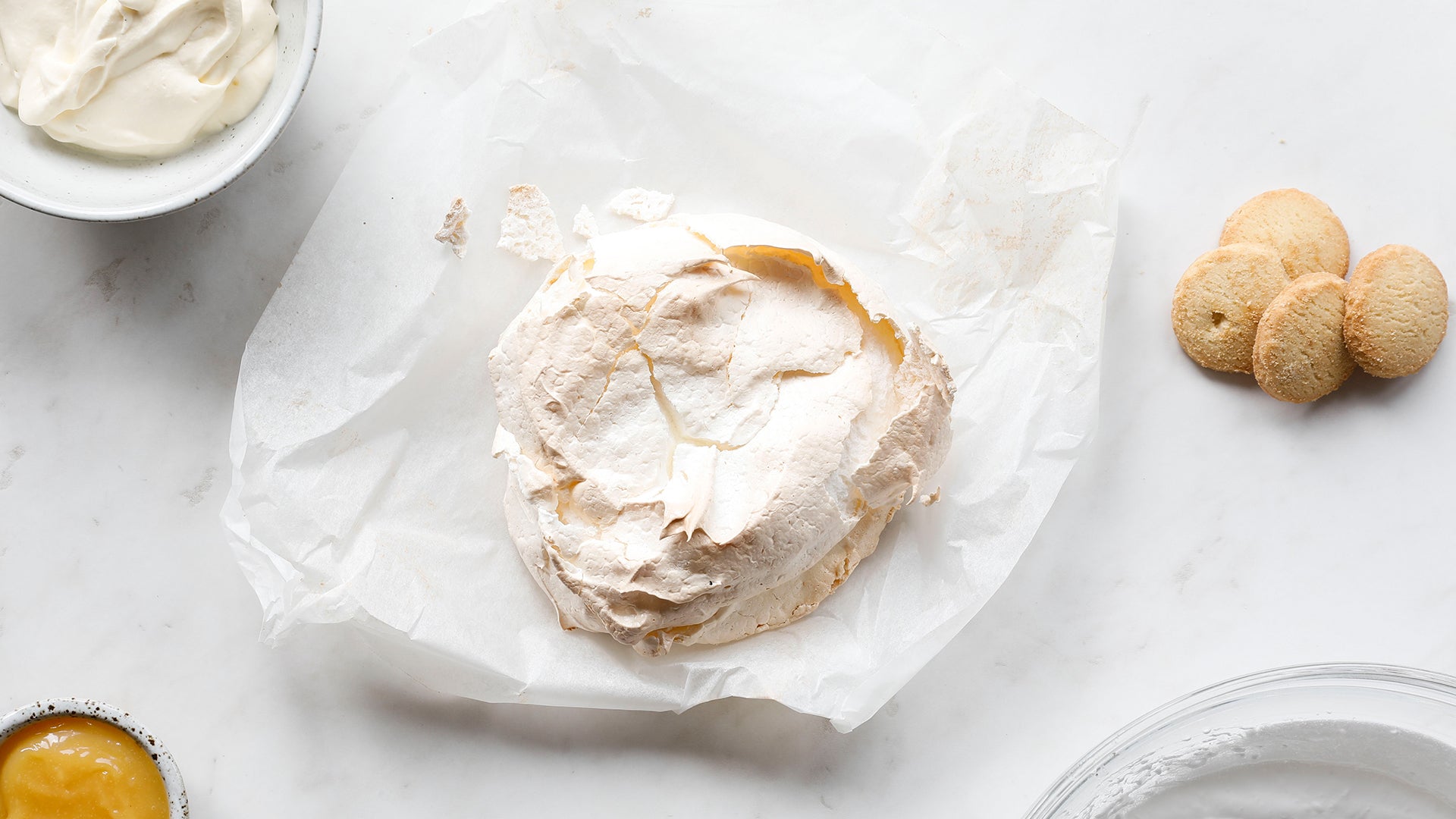 Pavalova, Cherry and Vanilla with Cream – Author Ceramics