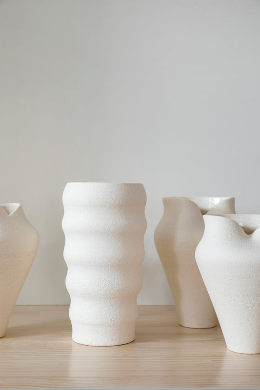 Sand Dune Tall Poppy Vase