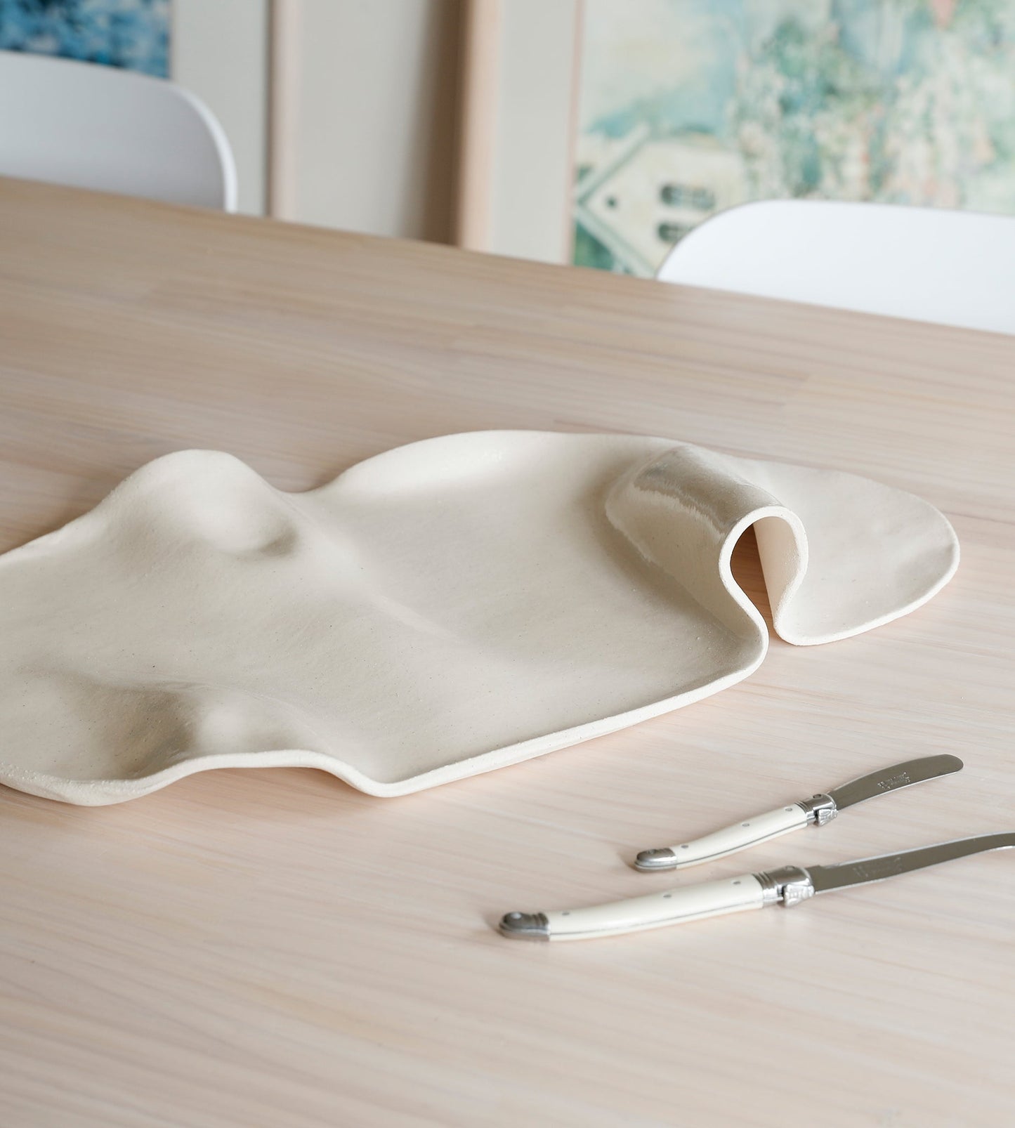 The Boring Platter | Sand Dune - Author Ceramics
