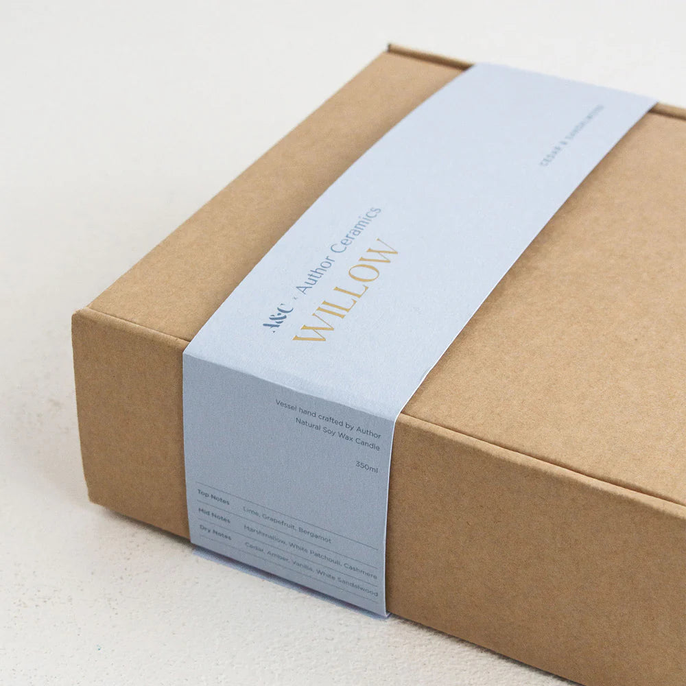 A&C & Author Ceramics Candle - Willow